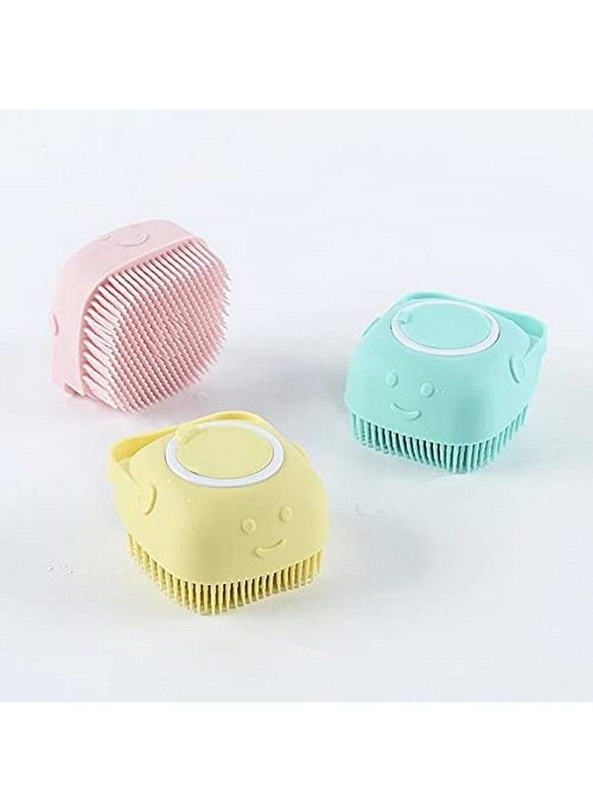 JM SELLER - Silicone Soft Bath Body Brush With Shampoo Dispenser Scrubberuse In Shower Deep Cleaning Gentle Scrub Massage For Children Men Women - Image 1