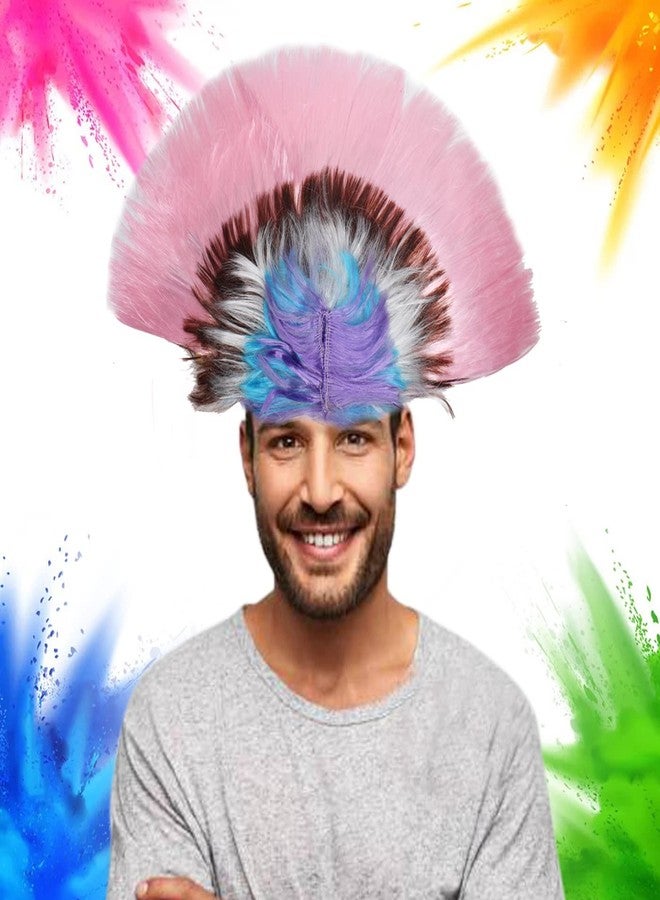 Fully Funny Feather Headwear Cap/Hat for Kids and Adults Halloween Costume Multicolour - Image 4