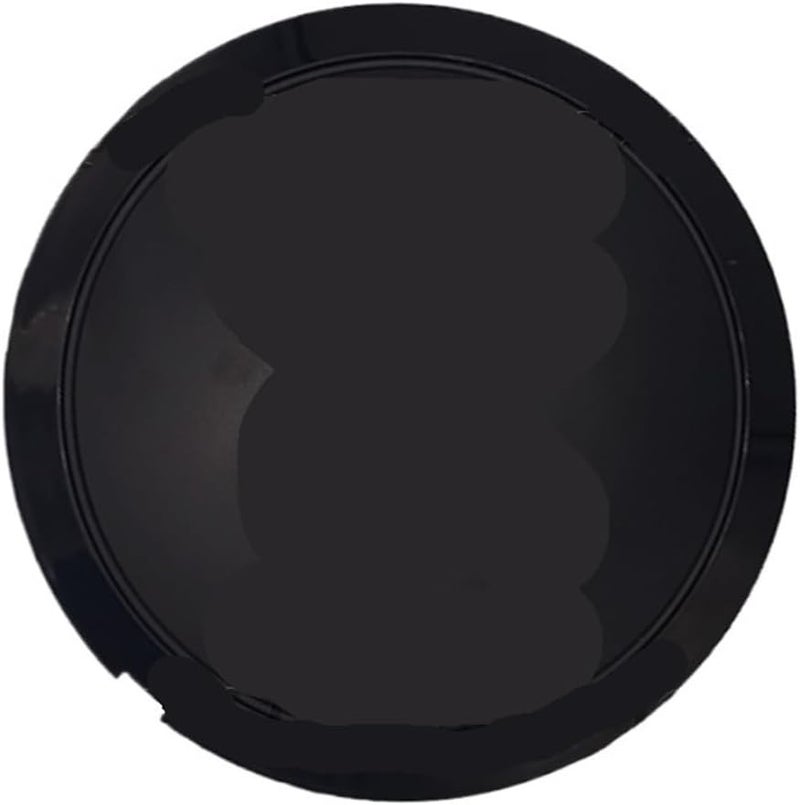 Black Edge Silver Word Wheel Center Cover 133mm Hubcap For Fiat 500 New 68078421AC - Image 1