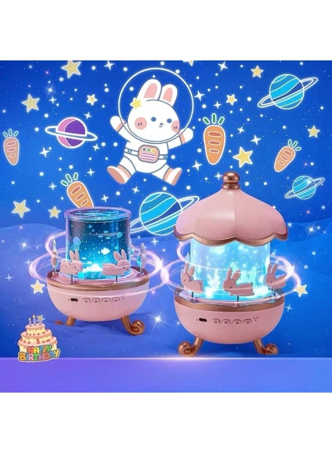 Projection Lamp Star Night Light Projector for Girls Kids Toys Birthday Gifts Starry Sky  Bedroom Wall Decor Baby Night Light - Image 2