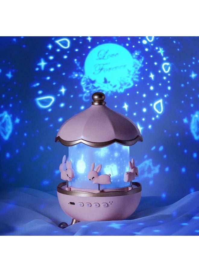 Projection Lamp Star Night Light Projector for Girls Kids Toys Birthday Gifts Starry Sky  Bedroom Wall Decor Baby Night Light - Image 4