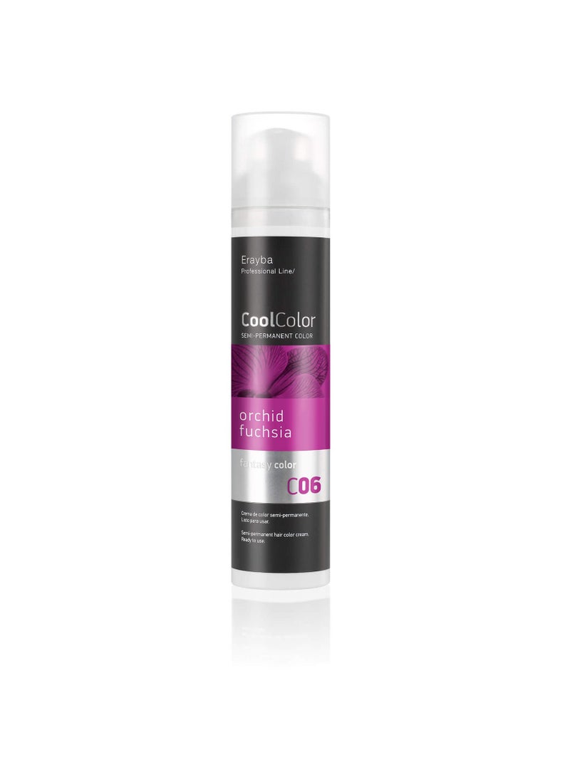 Erayba Cool Color Temporary Hair Dye100ml C06 Fuchsi Color - Image 2
