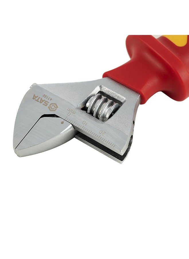 Sata SATA ST47101SC VDE Insulated Adjustable Wrench 6"  - Image 2