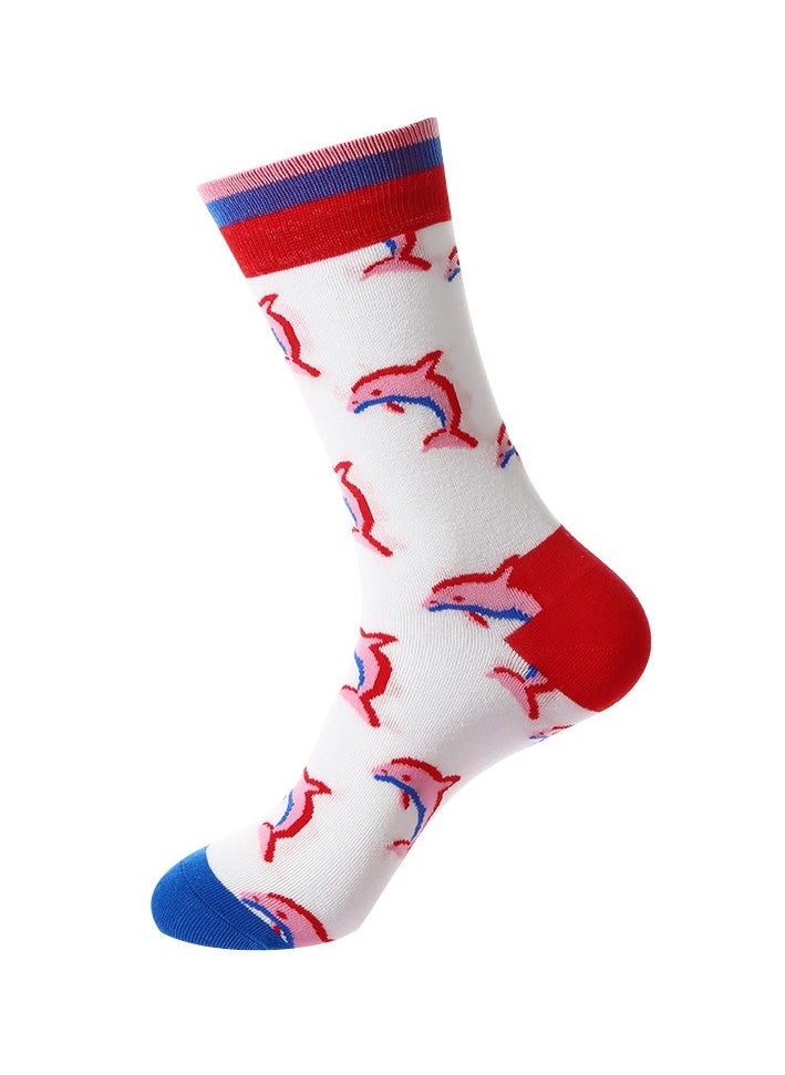 Generic - Unisex Absorb Sweat and Deodorize Socks 3 Pairs High Quality Socks One Size Fits All - Image 1