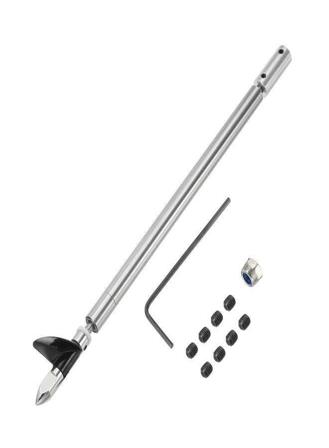 MECCANIXITY Drive Shaft W Propeller Universal Joint, L200mm Shaft L150mm Sleeve D36mm Stainless Steel Propeller 2-Bladed Paddle Fit for 2mm Motor Shaft RC Boat Coupler Assemble Kit - Image 1