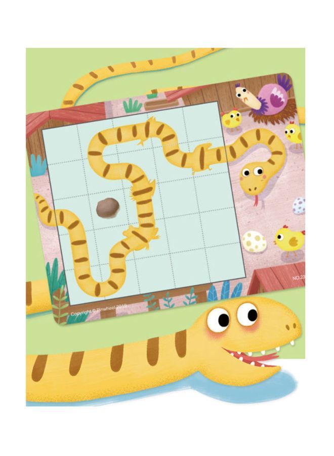 NIBEMINENT Snake Eating Magnetic Table Game Logical Thinking Training Children Puzzle Toys - Image 2
