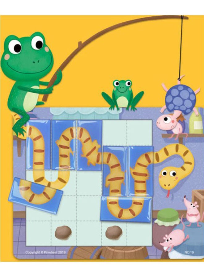 NIBEMINENT Snake Eating Magnetic Table Game Logical Thinking Training Children Puzzle Toys - Image 4