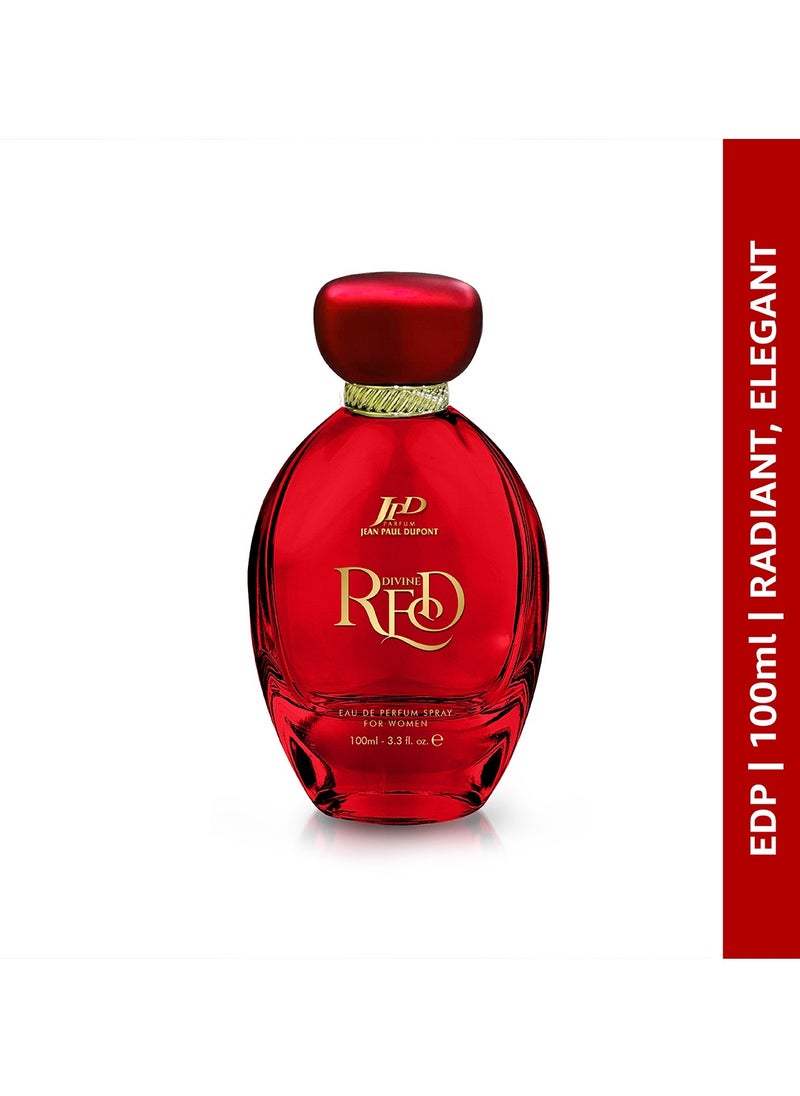 Jean Paul Dupont Divine Red Eau de Parfum For Women 100ml  - Image 5