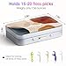 Gerkia Dental Floss Portable Case, Easy to Store Floss Picks of Various Sizes, Portable Dental Floss Dispenser is Perfect for Travelling, Hotels, Dinners, Appointments.Bohemian Patches - Image 4