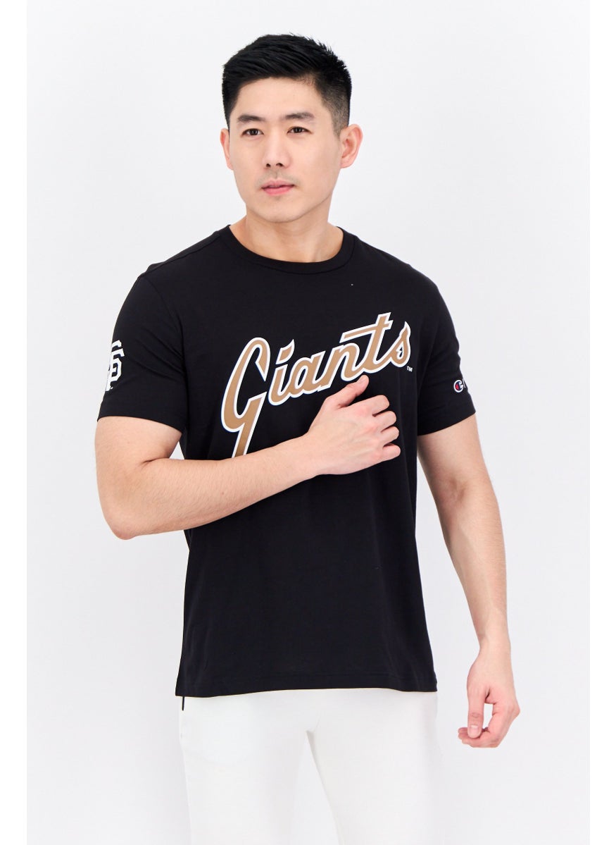 Champion Men Comfort Fit Short Sleeve Training T-Shirt, Black Combo  - Image 1