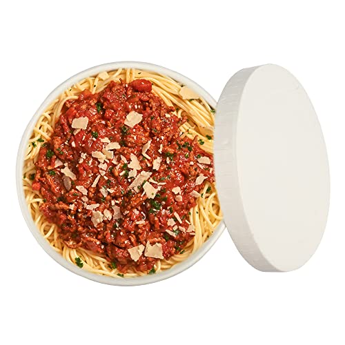 e kysa basics ekysa basics Disposable Hard Paper Food Container with Lid – 500 ml, Leak-Resistant, Eco-Friendly Bowl/Tub, Durable, White & Beige, Pack of 15 - Image 3