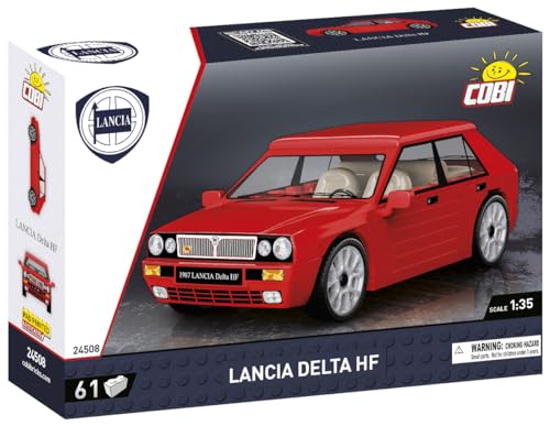 COBI 1987 Lancia Delta HF Vehicle Building Set 61 Pieces - Image 5