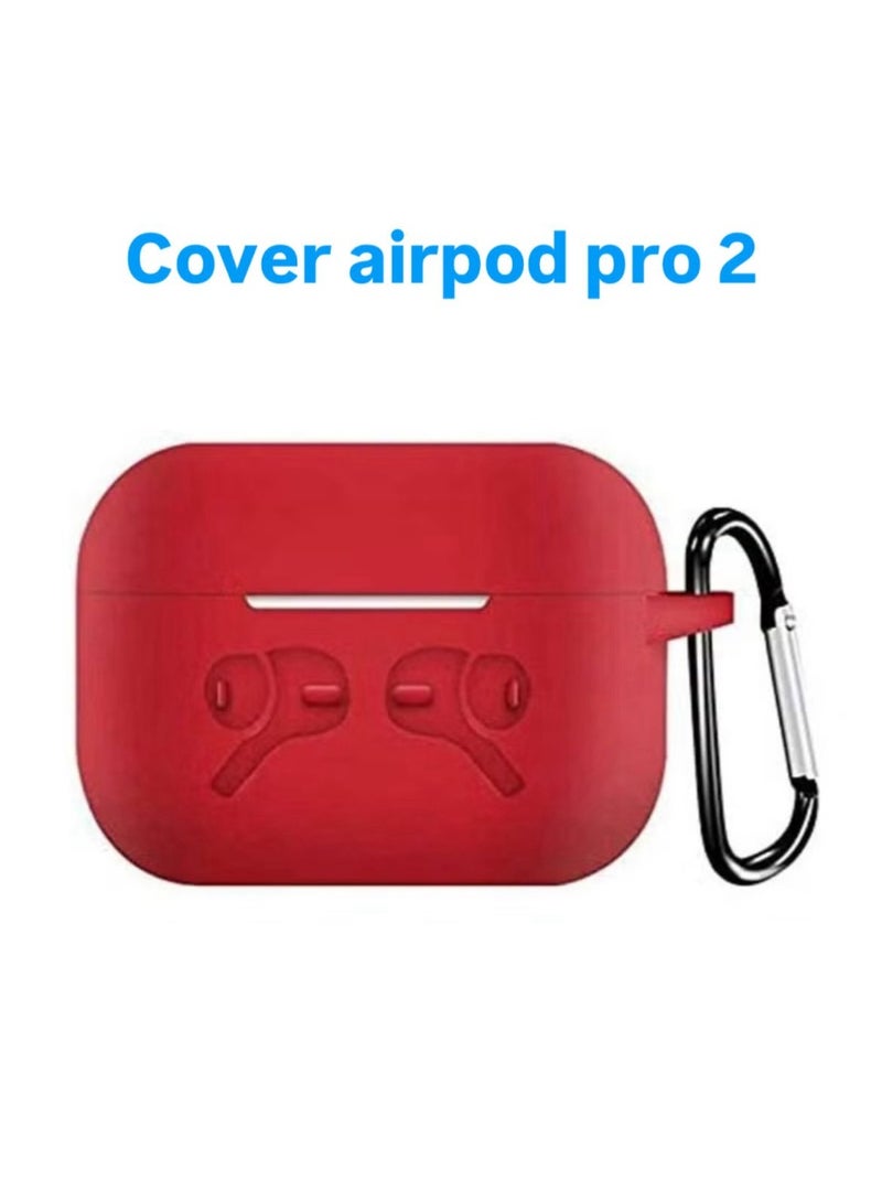 Protective case for AirPods Pro 2 red
