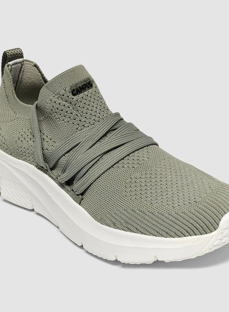 CAMPUS Women’s Green Slip On Shoes – Solid Monochrome Design Shoes that Makes Every Outfit Stand Out - Image 5