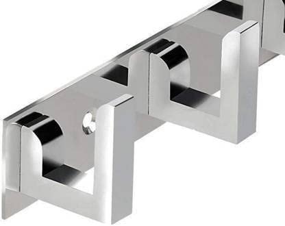 Ingo creation 6 Pin Bathroom Cloth Hooks Hanger Door Wall Bedroom Bathroom Robe Hooks Rail for Hanging Clothes Towel Stainless Steel Hanger 2 - Image 2