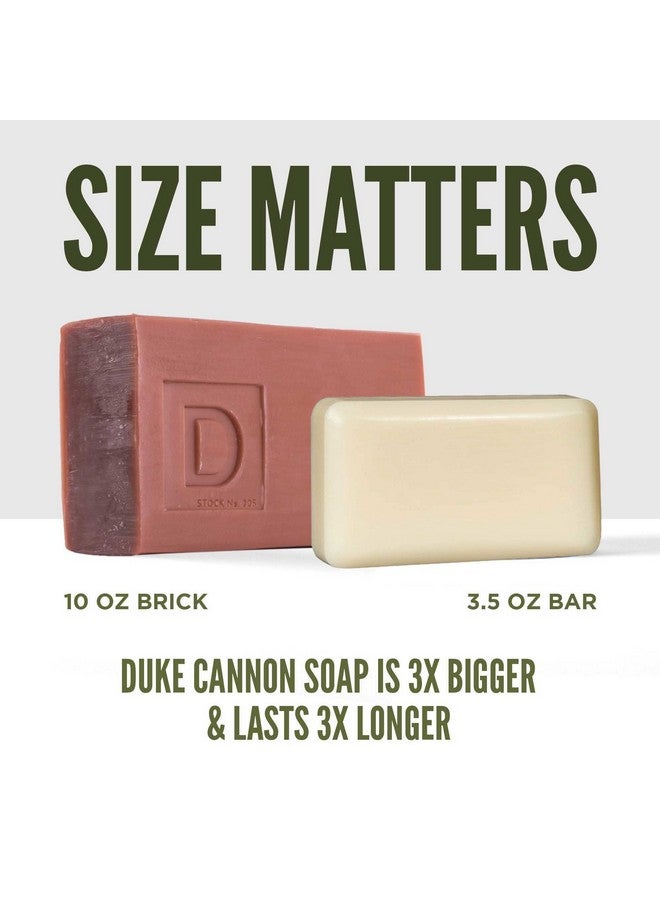 Duke Cannon Supply Co. Big Ass Brick Of Soap Bar For Men Special Holiday Edition Big American Bourbon Made W Buffalo Trace (Charred Oak Barrel Scent) Multipacksuperior Grade 10 Oz (3 Pack) - Image 3
