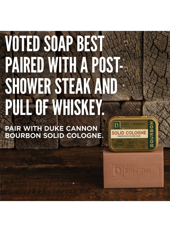 Duke Cannon Supply Co. Big Ass Brick Of Soap Bar For Men Special Holiday Edition Big American Bourbon Made W Buffalo Trace (Charred Oak Barrel Scent) Multipacksuperior Grade 10 Oz (3 Pack) - Image 4