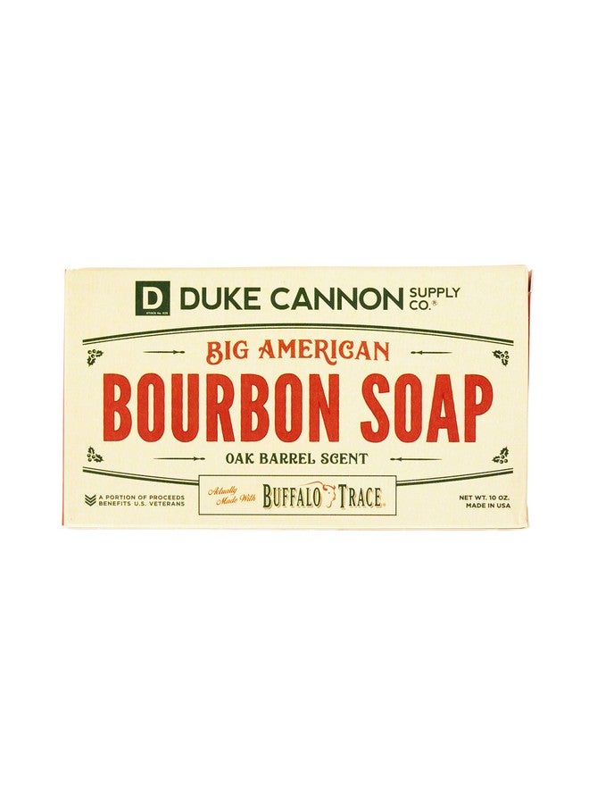 Duke Cannon Supply Co. Big Ass Brick Of Soap Bar For Men Special Holiday Edition Big American Bourbon Made W Buffalo Trace (Charred Oak Barrel Scent) Multipacksuperior Grade 10 Oz (3 Pack) - Image 5