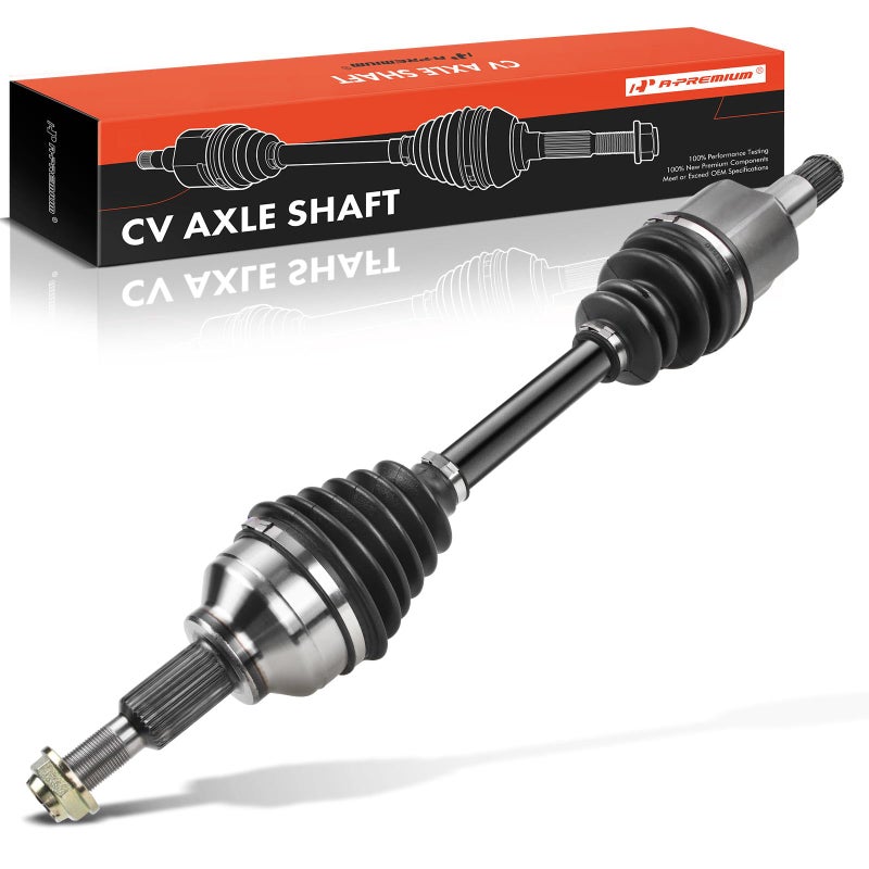 A-Premium APremium CV Axle Shaft Assembly Compatible with Chrysler 200 20112014 Dodge Avenger 2011 2012 2014 L4 24L 6Speed Automatic Transmission Only Front Left Driver Side