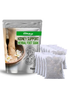 SOUTH MOON 10 PCS Herbal Foot Bath Bag, Herbal Body Detox Foot Soak, Foot Bath Bag Body Conditioning Dehumidification Sleep Aid Warm Kidney Strengthen the Body and Drive Away Cold Foot Bath Bag  - Image 1