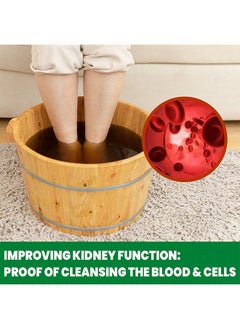 SOUTH MOON 10 PCS Herbal Foot Bath Bag, Herbal Body Detox Foot Soak, Foot Bath Bag Body Conditioning Dehumidification Sleep Aid Warm Kidney Strengthen the Body and Drive Away Cold Foot Bath Bag  - Image 2