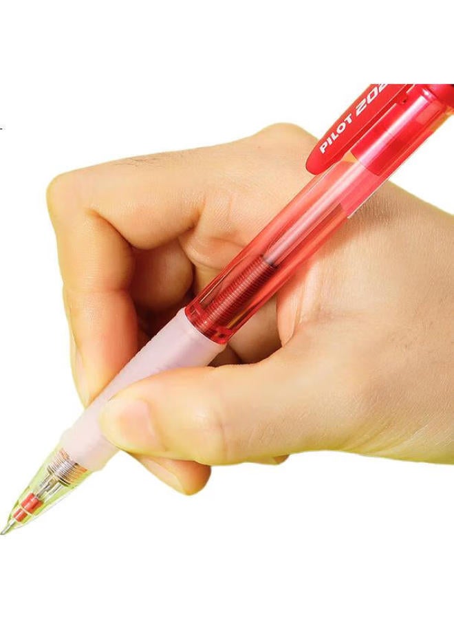 Pilot Hfgp-20N Mechanical Pencil, 0.5Mm, Transparent Colorful Barrel, Mechanical Pencil For Spring Outings And Sketching, Mechanical Pencil, Red - Image 3
