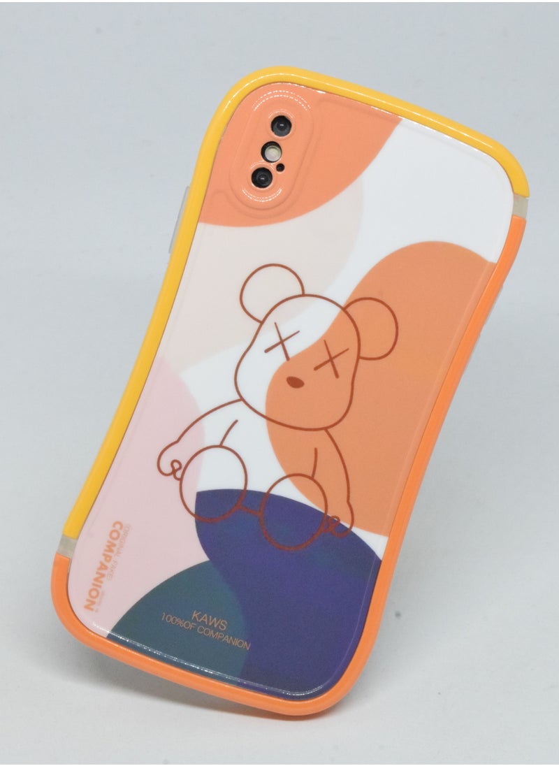 Houmt - iPhone X Case Cover with Cute Cartoon Design Tough Phone Case Shockproof Protective TPU Compatible with Apple iPhone X/XS Cover - Image 1
