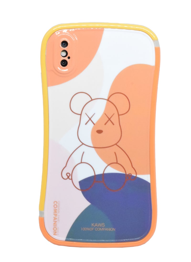 Houmt - iPhone X Case Cover with Cute Cartoon Design Tough Phone Case Shockproof Protective TPU Compatible with Apple iPhone X/XS Cover - Image 1
