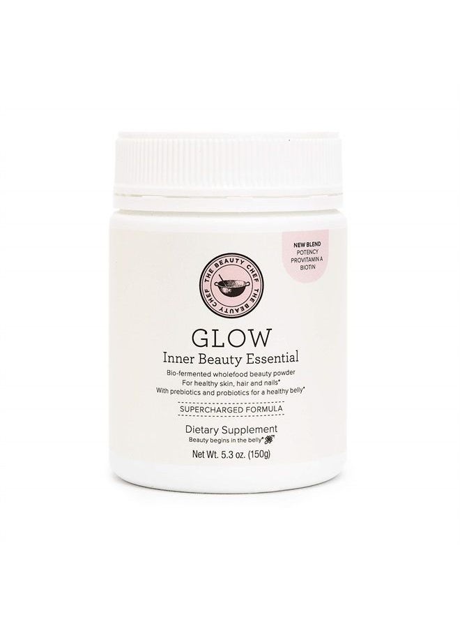 THE BEAUTY CHEF - Glow Inner Beauty Essential Powder | Clean, Vegan Inner Beauty Supplements (5.3 oz | 150 g) - Image 1