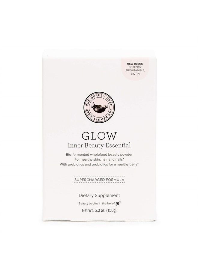 THE BEAUTY CHEF - Glow Inner Beauty Essential Powder | Clean, Vegan Inner Beauty Supplements (5.3 oz | 150 g) - Image 1