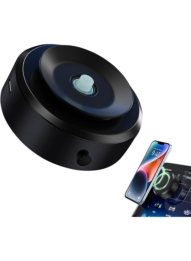 Green Tiger Electric Vacuum Magnetic Suction Phone Mount, Hands-Free Shower Phone Holder, Magnetic Cell Phone Holder for Car/Gym/Mirror/Smooth Surface, Compatible with Magsafe iPhone & Android - Image 1