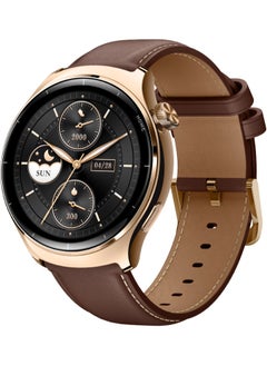 Mibro Mibro Lite 3 Pro Smart watch 1.32" AMOLED Display 10 Axis Motion Sensor Bluetooth Calling GPS 150+ Sport Modes 5ATM Water Resistant Heart Rate Monitoring 15 Days Battery Life Smartwatch(golden)  - Image 1