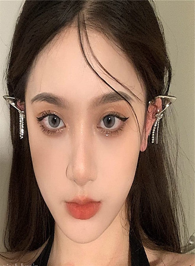 أمكاكا أقراط أذن بتصميم جنية للنساء، مناسبة للهالوين، أزياء تنكرية، وحفلات الزفاف (زوجان) - Image 2