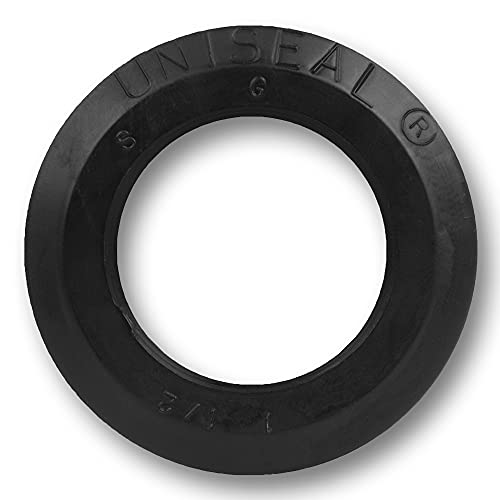 Green Goods 1 1/2" UNISEAL Flexible Tank Adapter (Bulkhead) - 2 Pack - Image 1