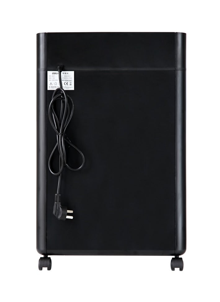 Deli Deli E9917-EU Paper Shredder, 16-Sheet Capacity, 10-Min Continuous Run Time, 31L Bin, 4×40mm Cross-Cut, Low Noise ≤58dB, Shreds CDs, Credit Cards, Paper Clips & Staples, Black  - Image 4