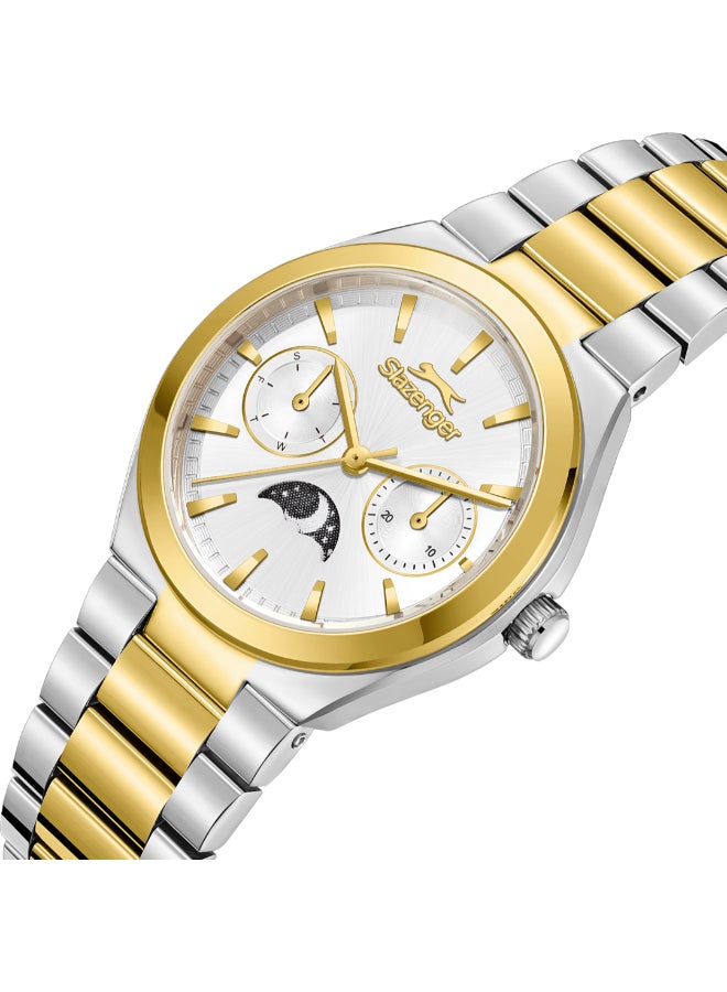 سلازنجر ساعة نسائية معدنية متعددة الوظائف - Image 5