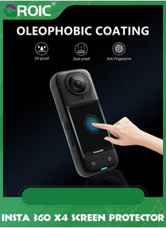 GROIC Insta 360 X4 Screen Protector Film, Insta360 X4 Screen Protector for Insta360 X4 Accessories, Tempered Glass LCD Display Film, Ultra HD, 9H Hardness, Scratch Resistant  - Image 5