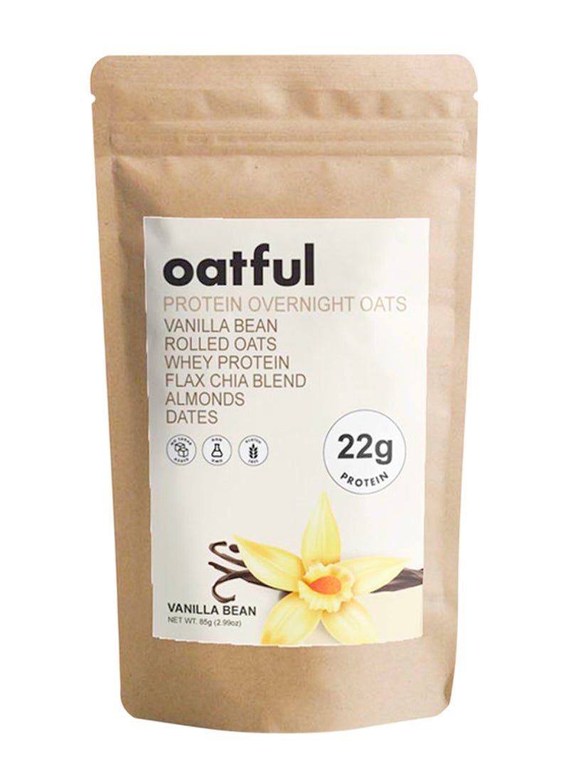 Oatful Vanilla Protein Overnight Oats Mix 85g - Image 1