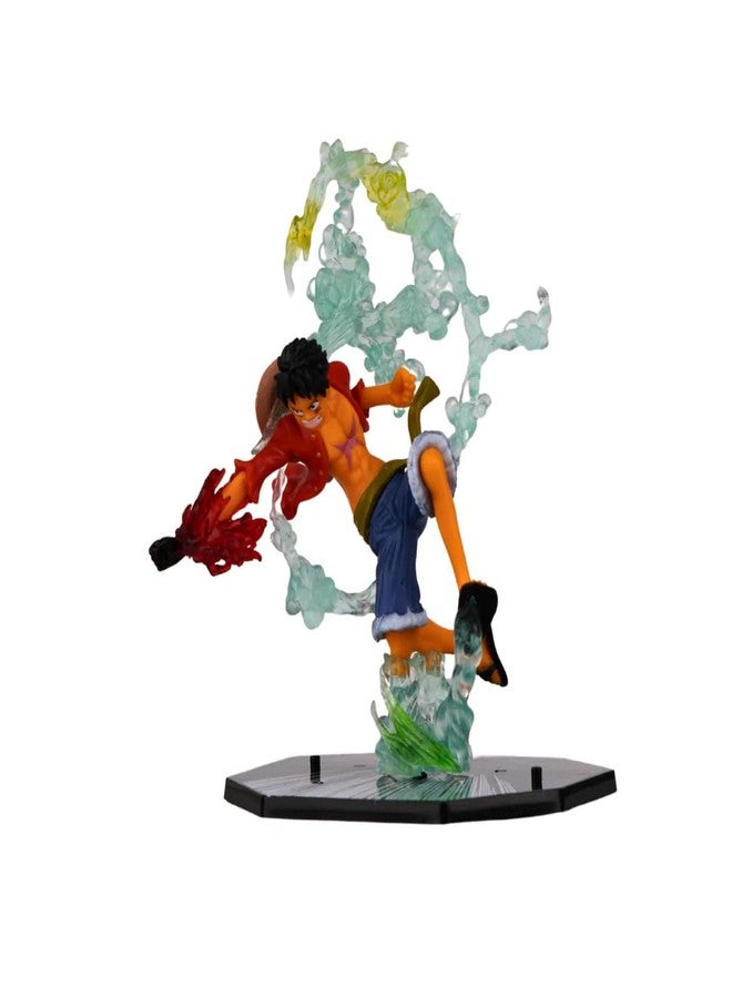 Offo Monkey D. Luffy Anime Action Figure | Premium PVC Collectible Showpiece for Home & Office Decor | Modern Display Figurine | Gift for Fans, Kids, Teens & Collectors - Image 1