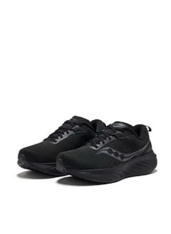 saucony Triumph 22 Running Shoes For Men/Women/Students-All Black Long-Distance Training & Jogging  - Image 2