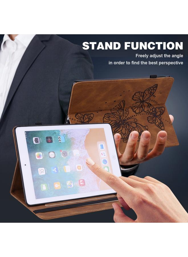 S-TOP Case For Amazon Fire Max 11 Embossed Butterfly Pattern Leather Tablet Case - Image 5