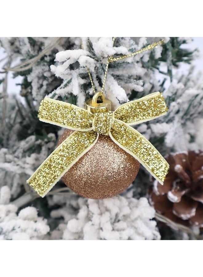 ChicAbode Glitter Ribbon, 10Yards Gift Wrapping Ribbon Shiny Ribbon for Craft Chritmas Tree Decoration, Glitter Ribbon for Gift Wrapping, Ribbon for Balloons String, Hair, Florist Flower(Golden） - Image 3