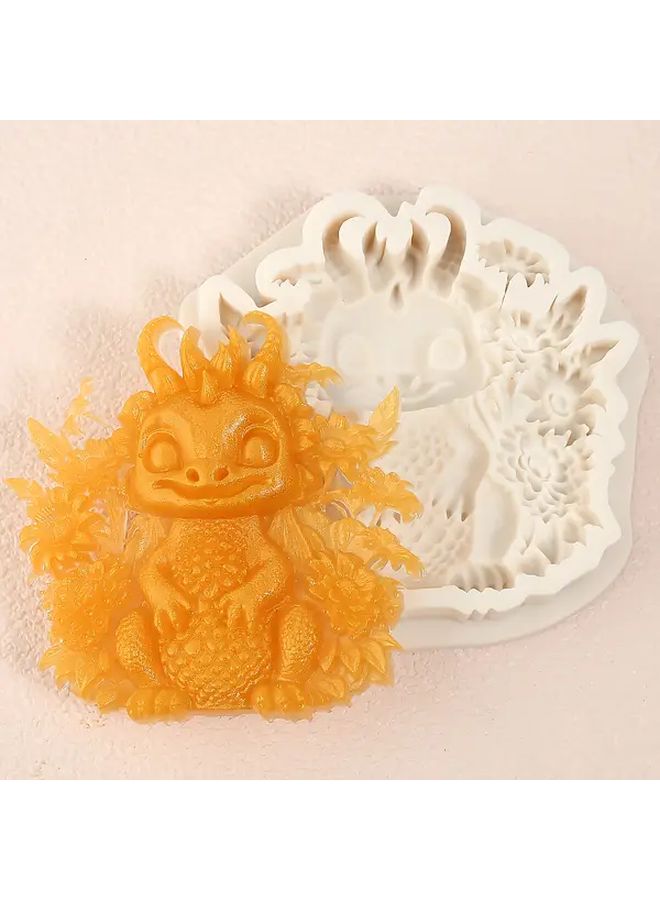 Dragon Silicone Mold Model Y 163 For Baking Chocolate Candy Cake Decor DIY - Image 1