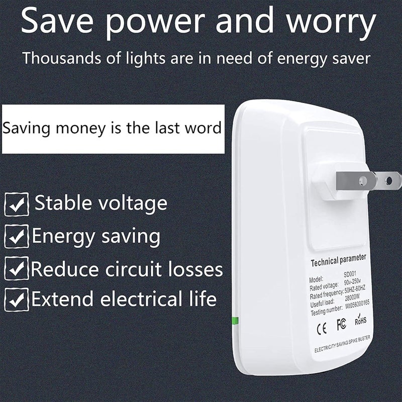 klarako Pro Power Saver - Energy Saver, Household Power, Smart US Plug Energy Saver, Upgrade Electricity Saving Box Reduce Electric Bill, Intelligent Energy Saver (1pc) - Image 5