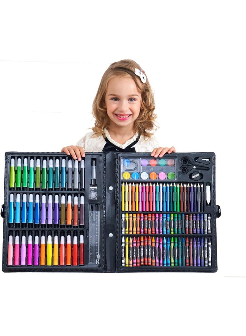 Children's coloring set bag for girls and boys, 150 pieces, multi-colored - Image 5