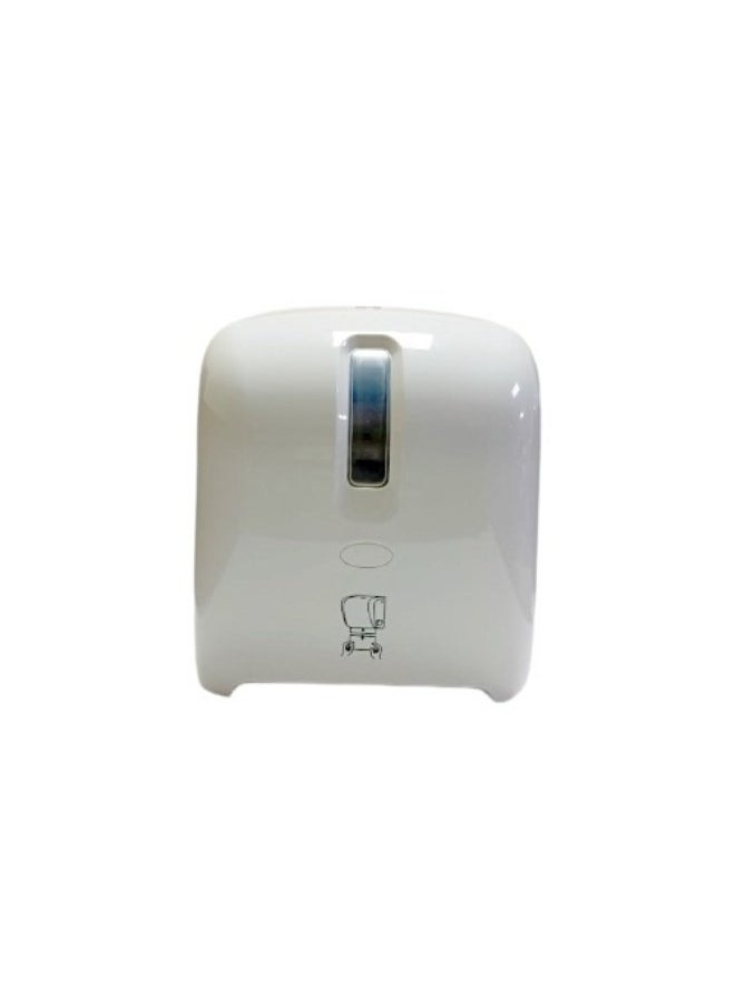 B10 - Autocut Maxi Roll Dispenser - Manual Efficient and Versatile Paper Towel Holder - Image 1