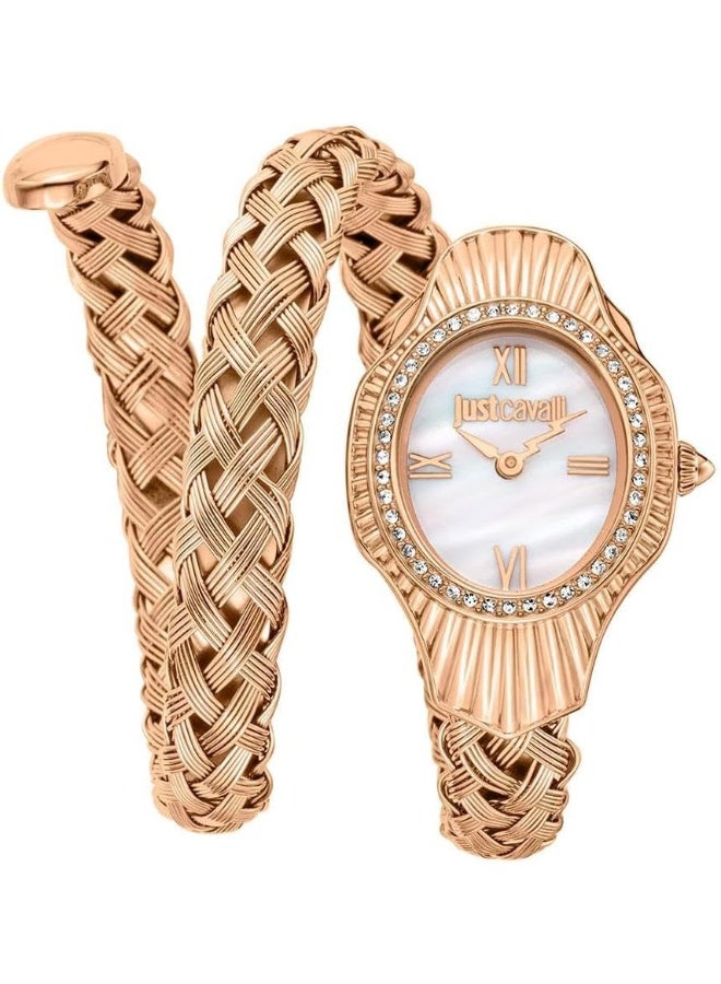 Just Cavalli ساعة جاست كافالي النسائية الملتفة - Image 1