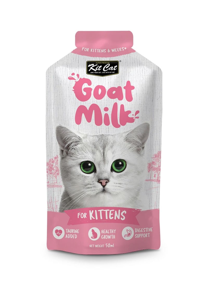 كيت كات حليب الماعز للقطط الصغيرة 300 مل (6 × 50 مل) - Image 3