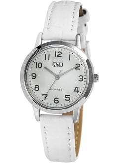 Leather Analog Wrist Watch Q925J314Y