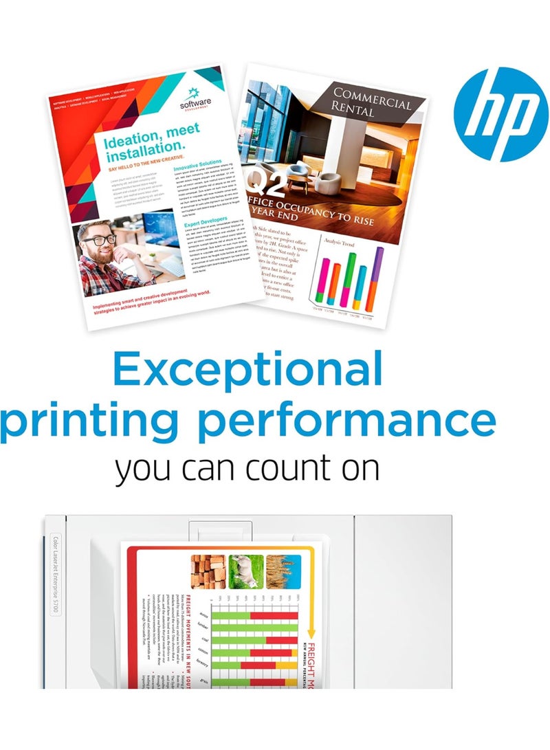 HP Toner HP 14A Black Original LaserJet Toner Cartridge | CF214A | Compatible with HP LaserJet Enterprise 700 M712 & MFP M725 Series Printers | Up to 10,000 Pages | Sharp Professional Black Prints - Image 3